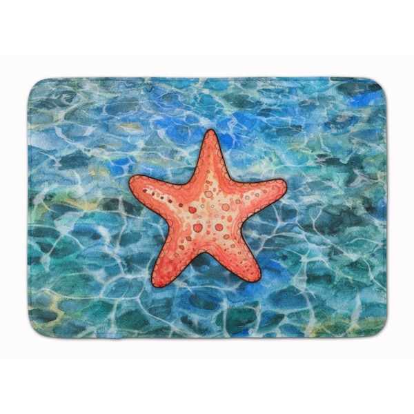 Carolines Treasures Starfish Machine Washable Memory Foam Mat BB5341RUG - main